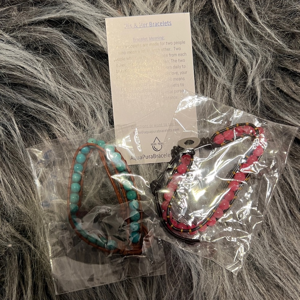 Aqua Pura His & Hers Bracelet